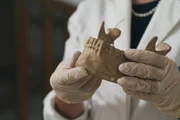 Der Kieferabdruck des ermordeten Giuliano de' Medici ist hochinteressant: Er zeigt nicht nur die Verletzung am Kiefer, die während des Attentats verursacht wurde. Er gibt uns auch interessante Einblicke in seinen Gesundheitszustand. Der Kieferabdruck des ermordeten Giuliano de' Medici ist hochinteressant: Er zeigt nicht nur die Verletzung am Kiefer, die während des Attentats verursacht wurde. Er gibt uns auch interessante Einblicke in seinen Gesundheitszustand.
