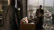 (v.l.)   Amenadiel (D.B. Woodside) und Lucifer (Tom Ellis)