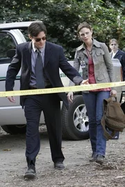 Brennan (Emily Deschanel) muss mit einem anderen FBI-Agenten zusammenarbeiten, da Booth vom Dienst suspendiert wurde. Bei ihrem ersten Fall mit Agent Sullivan (Eddie McClintock) muss sie den Tod eines M&auml;dchens untersuchen, das von einem Alligator gefressen wurde.