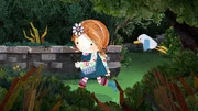 Lily und Pelle geraten in ein Labyrinth.