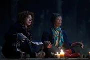 L-R: Alex Kingston as Sarah Bishop and Valarie Pettiford as Emily Mather