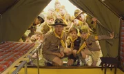 Edward Norton (Center) stars as Scout Master Ward in Wes Anderson&rsquo;s MOONRISE KINGDOM, a Focus Features release.   Credit:  Focus Features