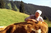 Als Sennerin hat Uschi vier Monate lang die Verantwortung f&uuml;r die Tiere auf der Alm.