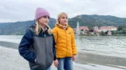 Marianne und Elsa im Herbst in der Wachau.