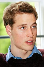 Prinz William gibt der britischen Nachrichtenagentur PA in der schottischen Universit&auml;t St. Andrews ein Interview.