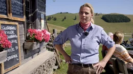 Martina Gohla, Stoakogleralm, Almenland, Steiermark.