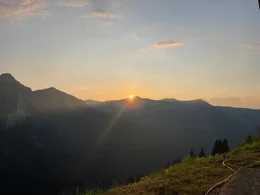 Vordere Ein&ouml;dsberg Alpe auf dem Ein&ouml;dsberg in den Allg&auml;uer Hochalpen.