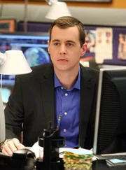 Bei den Ermittlungen: McGee (Sean Murray) ...