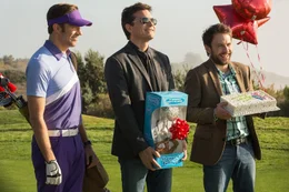 Kurt Buckman (Jason Sudeikis)), Nick Hendricks (Jason Bateman), Dale Arbus (Charlie Day)