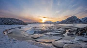 Spaziergang in Andenes auf der Vesteralen-Insel And&oslash;ya