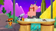 v.li.: Pizza Steve, Uncle Grandpa
