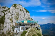 Umbauarbeiten an der Tegernseer Hütte. Umbauarbeiten an der Tegernseer Hütte.