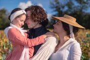 Von links: Clementine (Cecily Cleeve), Fran&ccedil;ois (Tom Sturridge) und Barbe-Nicole Clicquot Ponsardin (Haley Bennett).