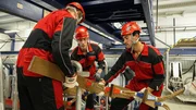 Zur Ausbildung der Lotsen geh&ouml;rt auch ein ausf&uuml;hrliches Sicherheitstraining.