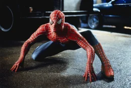 Spider-Man (Tobey Maguire) nutzt seine neuen Superkr&auml;fte, um Verbrecher zu jagen und das B&ouml;se zu bek&auml;mpfen.