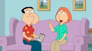 Glenn Quagmire (l.), Lois Griffin (r.)