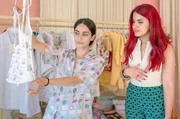 Der Stadtteil Al Weibdeh ist das Zuhause der Modedesignerin Tania Haddad (li.). Heute findet noch ein Fotoshooting f&uuml;r ihr Label statt.