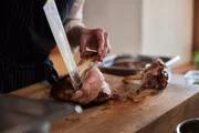 Zubereitung der Schweinshaxe. Zubereitung der Schweinshaxe.
