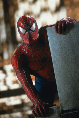 Unterwegs im Kampf gegen das Verbrechen: Peter Parker alias Spider-Man (Tobey Maguire)