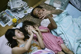 L-R: Nobuyo Shibata (Sakura And&ocirc;), Yuri Hojo (Miyu Sasaki), Osamu Shibata (Lily Franky)