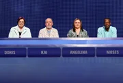Die Kandidat:innen (v.l.n.r. am Panel): Doris Fuchs, Kai Hell, Angelina Pollin, Moses Aboudou.