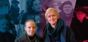 Jasna Fritzi Bauer (l.) mit Pierre M. Krause. Die begnadete Schauspielerin steht als Tatort-Kommissarin f&uuml;r Recht und Ordnung ein. Privat flucht sie am laufenden Band und geht sogar bei Rot &uuml;ber die Stra&szlig;e!