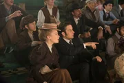 v.l.n.r.: Edna Brooks (Tamara Hope), Constable George Crabtree (Jonny Harris), Simon Brooks (Percy Hynes White)