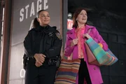 Pictured (L-R): Carra Patterson as Kaya Blanke and Carrie Preston as Elsbeth Tascioni