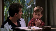 Charlie Sheen, Angus T Jones