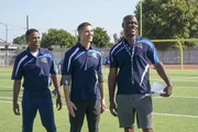 L-R: Jackson West (Titus Makin), Tim Bradford (Eric Winter), Officer Wilkie (Kevin Daniels) L-R: Jackson West (Titus Makin), Tim Bradford (Eric Winter), Officer Wilkie (Kevin Daniels)