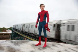 Tom Holland stars in Columbia Pictures' SPIDER-MAN&trade;: HOMECOMING.
