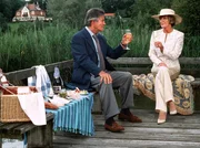 Der Butler William (Pierre Brice) trifft seine alte Jugendliebe Dona Joanna Martinez (Gila von Weitershausen) wieder.