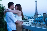 Christian Grey (Jamie Dornan), Anastasia Steele (Dakota Johnson)