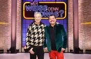 Die Kandidaten dieser Sendung: Der Fernsehmoderator, Komiker, Drehbuchautor, Regisseur und Gr&uuml;nder des &sbquo;Quatsch Comedy Club&rsquo; Thomas Hermanns (l.) und der Komiker und Kabarettist Ingo Appelt (r.).