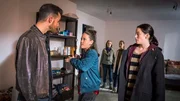 Kira (Marlene von Appen, Mi.) hat keine Angst vor Akki (Philipp Kronenberg) und Franca (Muriel Bielenberg).