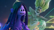 l-r:  Ruby Gillman (Lana Condor), Grandmamah (Jane Fonda)