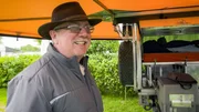 Gernot Becker im Südsee-Camp Gernot Becker im Südsee-Camp