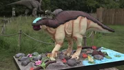 Beauty of Hadrosaurus Cake at delivery.