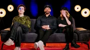 v.li.: COSM&Oacute;, Ces&aacute;r Sampson, Zoe Straub.