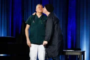 v.li.: Ronny Tekal und Norbert Peter beim Auftritt