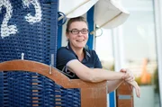 Wachwechsel an der Nordsee. Andrea übernimmt die Leitung auf dem Campingplatz. Wachwechsel an der Nordsee. Andrea übernimmt die Leitung auf dem Campingplatz.