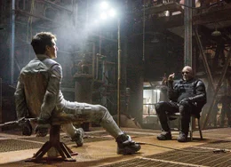 Tom Cruise (Jack Harper), Morgan Freeman (Malcolm Beech).