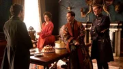 v.l.n.r.: Leo (Sebastian De Souza), Georgina Dymov (Charity Wakefield), Peter (Nicholas Hoult), Grigor Dymov (Gwilym Lee) v.l.n.r.: Leo (Sebastian De Souza), Georgina Dymov (Charity Wakefield), Peter (Nicholas Hoult), Grigor Dymov (Gwilym Lee)
