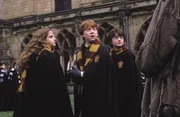 (L-r) Hermione (EMMA WATSON), Ron (RUPERT GRINT) und Harry (DANIEL RADCLIFFE)