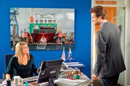 Luise B&auml;hr (Caro), Wayne Carpendale (Finn Sieveking).
