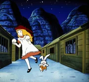 Das R&auml;tsel ist gel&ouml;st, die Austern werden gefangen gehalten, damit sie so viele Perlen, wie m&ouml;glich herstellen. Alice empfindet Mitleid mit den Austern und hilft ihnen bei der Flucht.