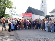 Das komplette Dorf Ilm ist auf den Beinen.