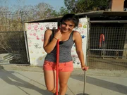 Buse hilft im Tierheim.