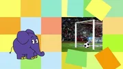 In der „Sendung mit dem Elefanten“ geht es um Fußball. In der „Sendung mit dem Elefanten“ geht es um Fußball.