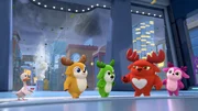 v.l.: Ian, Kai, Bobbi, Rammy, Lola.